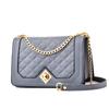 Diamant-Ketten-Tasche Mode Damen-Tasche PU Weiches Leder Kleine Quadratische Tasche Damen Schulter Messenger Bag