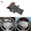 For Nissan Almera 3 (G15) 2012 2013 2014 2015 2016 2017 2018 Microfiber Leather Car-styling Interior Steering Wheel Cover Trim
