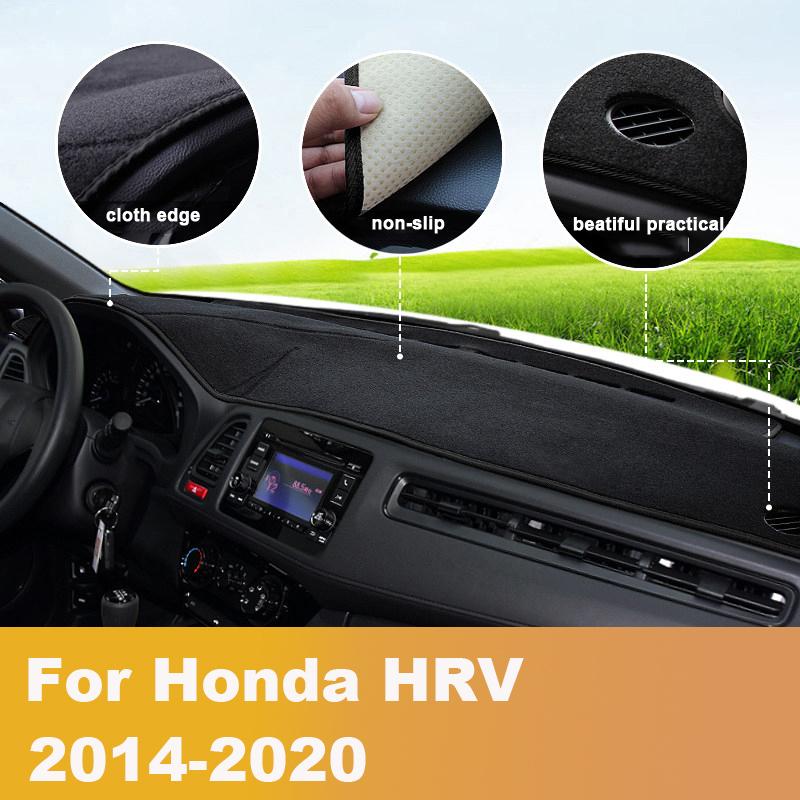 Auto Armaturenbrett Lichtschutzmatte Instrumentenplattform Abdeckung Matte Teppich für Honda HR-V HRV RU Vezel 2014-2016 2017 2018