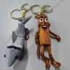 Tung Tung Tung Sahur 3D Keychain Italian Brainrot Animals Keychain Diy Accessories Bag Charm Pendant Keyring Handbag Decor Itemation