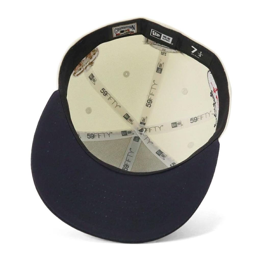 New Era Newera pet 59FIFTY 14335311 NER34C6620 MLB New York Yankees NY Wit All Over ONDERKANT ZICHTBAAR ONSPOTZ speciale bestelling pet Gokyu Fifty 5950 Straight