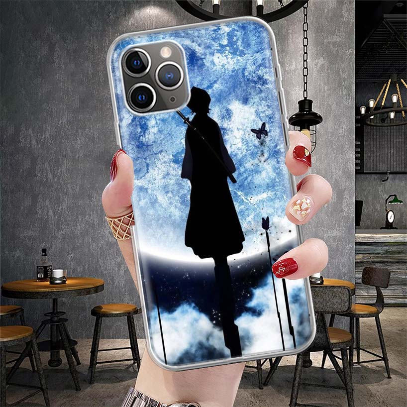 Bleach Kuchiki Rukia Soft Phone Case For IPhone 18 11 17 Air 16E 16 Pro Max 15 + 14 Plus 13 Mini 12 Apple 7 SE 8 Fundas Coque 11 17