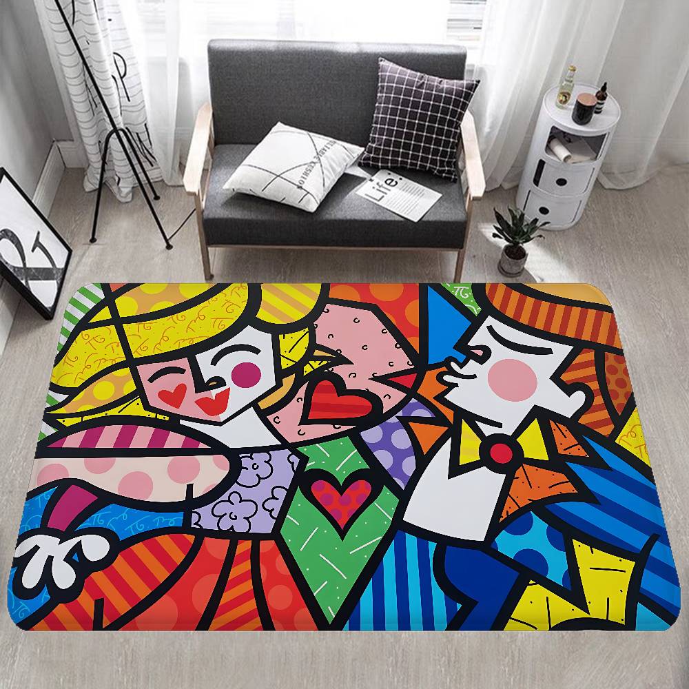 Britto Schnelltrocknende Geschirrspüler-Türvorleger Waschbar Rutschfest Wohnzimmer Sofas Stühle Bereichsmatte Küchen-Fußmatte Teppich