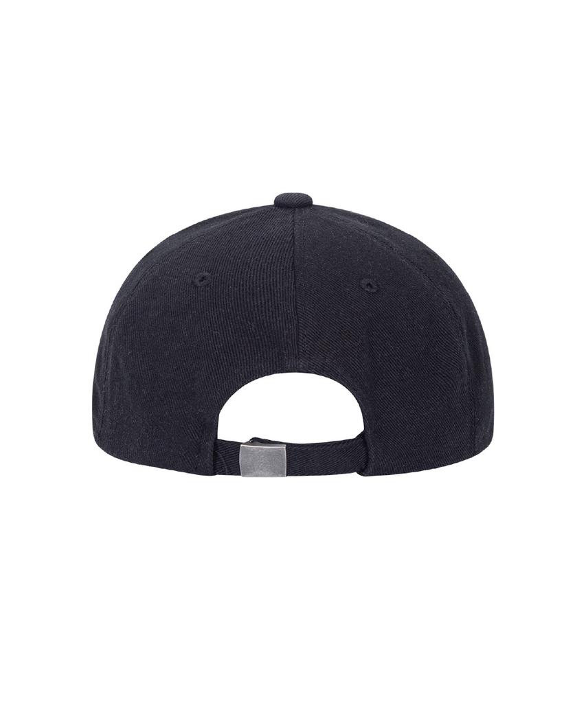Peullijeunopallou Bella Washed Damage Cap (Black)