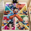 Dragon Ball Charakter Druck Flanelldecke Hohe Qualität Bequem für Alle Jahreszeiten Heimdekoration Wärme und Komfort Perfekt für Weihnachtsgeschenke