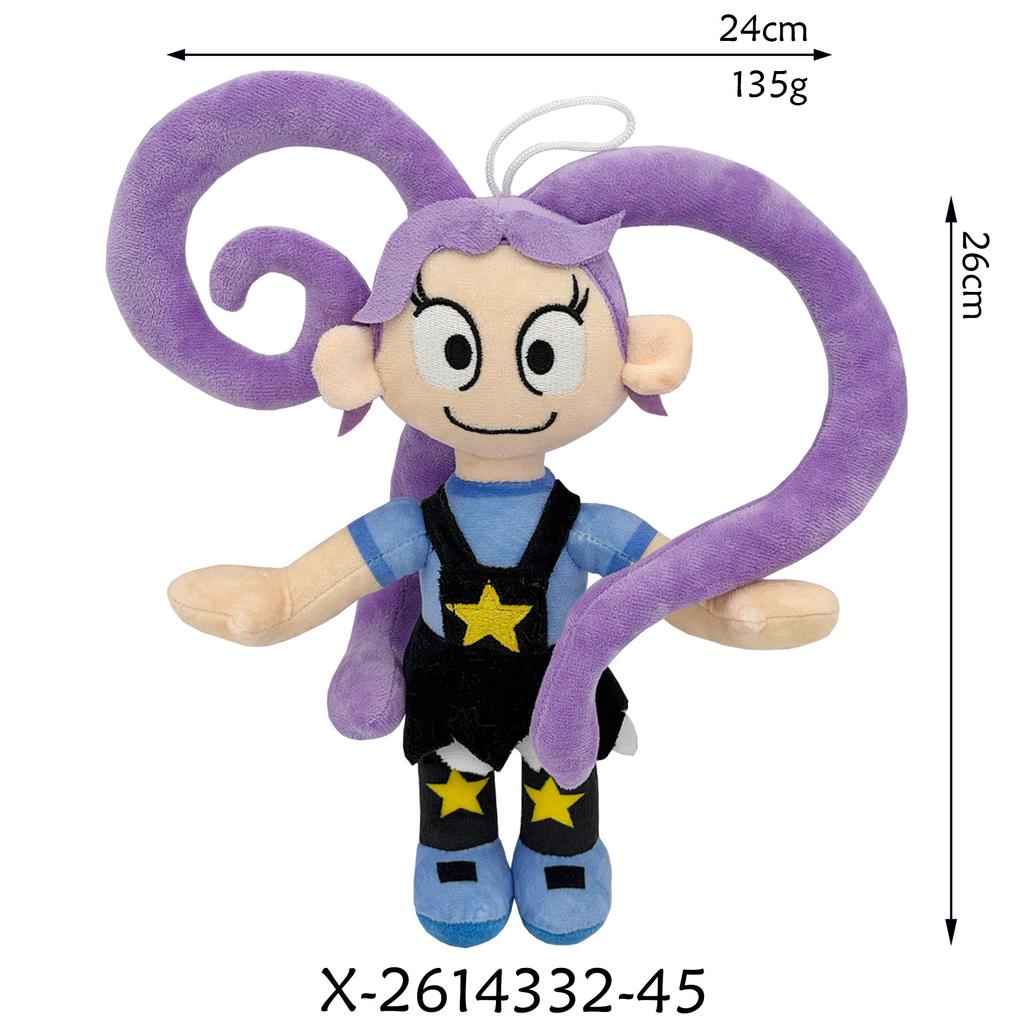 23styles New Horror Game Time 5 Giblet Chum Chompkins Plush Doll Cute Anime Peripherals Toy Birthday Christmas Gift