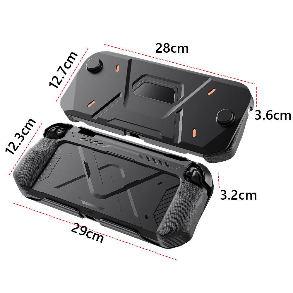 Capa Antichoque com Pegada Antiderrapante Capa Protetora de PC para Console de Jogo Switch 2 2025 Acessórios de Controle Joy-Con Anti-Risco