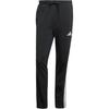 Adidas Casual Pants Men's Black Moderate Straight Fit Pants JE6430
