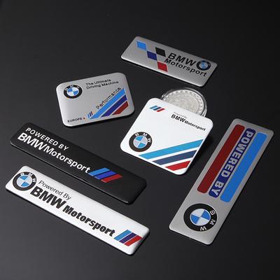 1Pcs 3D Metal Stickers Car Body Trunk Decal For BMW Series I3 I4 G07 G06 G05 G02 G01 F48 F39 G42 G30 G20 G26 F01 F02 F06 F13 G32