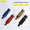 Aluminum Quick Release Fishing Rod Connector with Anti-Rotation Head