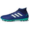 Predator 18.3 Round Toe Lace-Up AG (Rubber Short Studs) Durable Soccer Shoes Men Soccer Shoes Blue CP9308