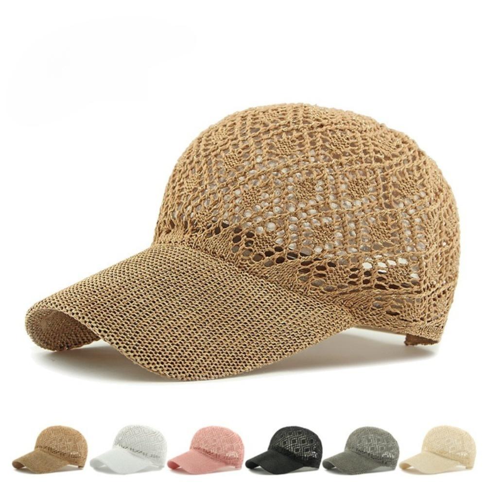 Breathable Sun Protection Hat Hollow Thin Sunhat Creative Baseball Cap  Travel Vacation
