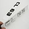 3D ABS Car Letters Sticker Logo CL 63 Badge Rear Trunk Emblem For Mercedes Benz AMG CL63 C215 C216 Tail Marking Accessories ML3 