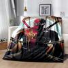 1pc Spiderman Spiderverse Marvel Soft Throw Blanket Flannel All Season Light Weight Living Room/Bedroom Warm Blanket. M731060