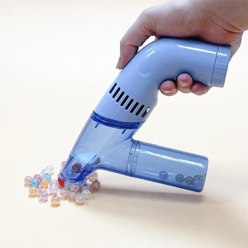 Compact Bead Suction Device Powerful Desktop Beads Cleaner for Car and Desk Use Convenient Electric Bead Suction Machine