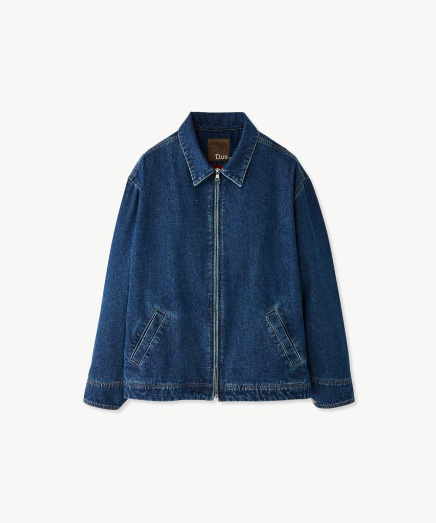 STCO Diems Denim Contrast Collar Blouson Navy (Oversized)_Ddjxa61Osn