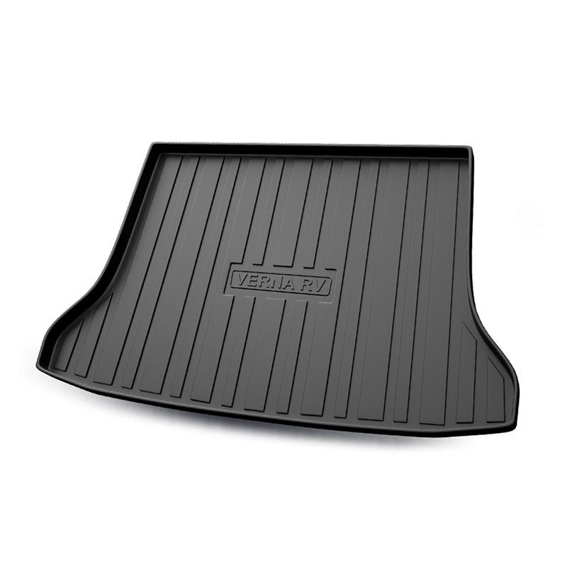 Modern Fireproof Wear-Resistant PET Trunk Mat for Full-Coverage Rear Compartment Storage