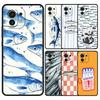 Phone Case For Xiaomi Mi 15 14 13 12 11 Lite 14T 13T 12T 11T Pro Poco X7 X6 X5 X3 Pro F6 F5 F4 Cover Sardines Aquatic Product