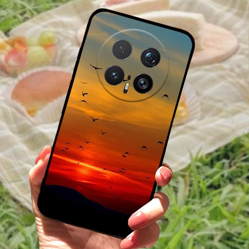Shockproof Funda For Honor Magic 8 Pro Case Soft TPU Silicone Camera Protection Cover For Honor Magic8 Pro BKQ-AN10 Phone Shell