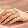 Finger Ring 3D Flower Shape Health Mood Support Long Wear Finger Band Wife Mother Sister Daughter Stress Relief Ring