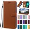 Leather Wallet Flip Case For Samsung Galaxy S24 S23 Ultra S24 Plus S23 FE Soft Back Cover With Card Holder