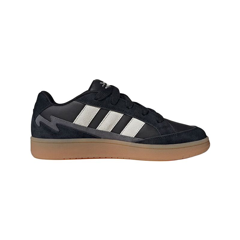 adidas Wcard Adv Synthetic Leather Comfortable Thin Sole Non-Slip Wear-Resistant Low-Top Skate Shoes Unisex Sneaker Black JR8359
