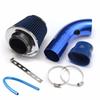 76mm Car Refitted Winter Mushroom Head Air Filter Intake Pipe Filter High Flow High Cold Air Filter Aluminum Pipe Kit