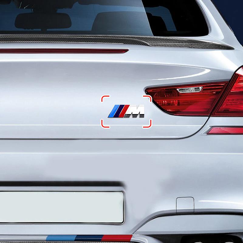 Metal Car Emblem Car Body Trim Sticker Decal Badge Exterior Modification for BMW E46 E39 E90 E36 E60 E34 E30 X6 X1 X2 X3 X4 X5 X7
