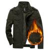 Winter Fleece Thickened Large Size Men's Jacket Cotton Casual Jacket