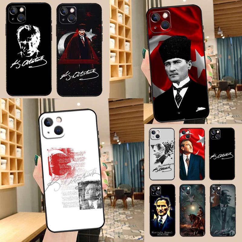 Turkey Mustafa Kemal Ataturk Case For OnePlus 15 13 12 11 13R 12R 10T 8T 13T OnePlus Nord 5 CE 3 2 4 Lite N20 N30 Cover