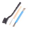 Repair Hand Tools Cleaning Brush Nylon Plastic Bristles Double-ended Handmade For Mobile Phones No Hair Removal
