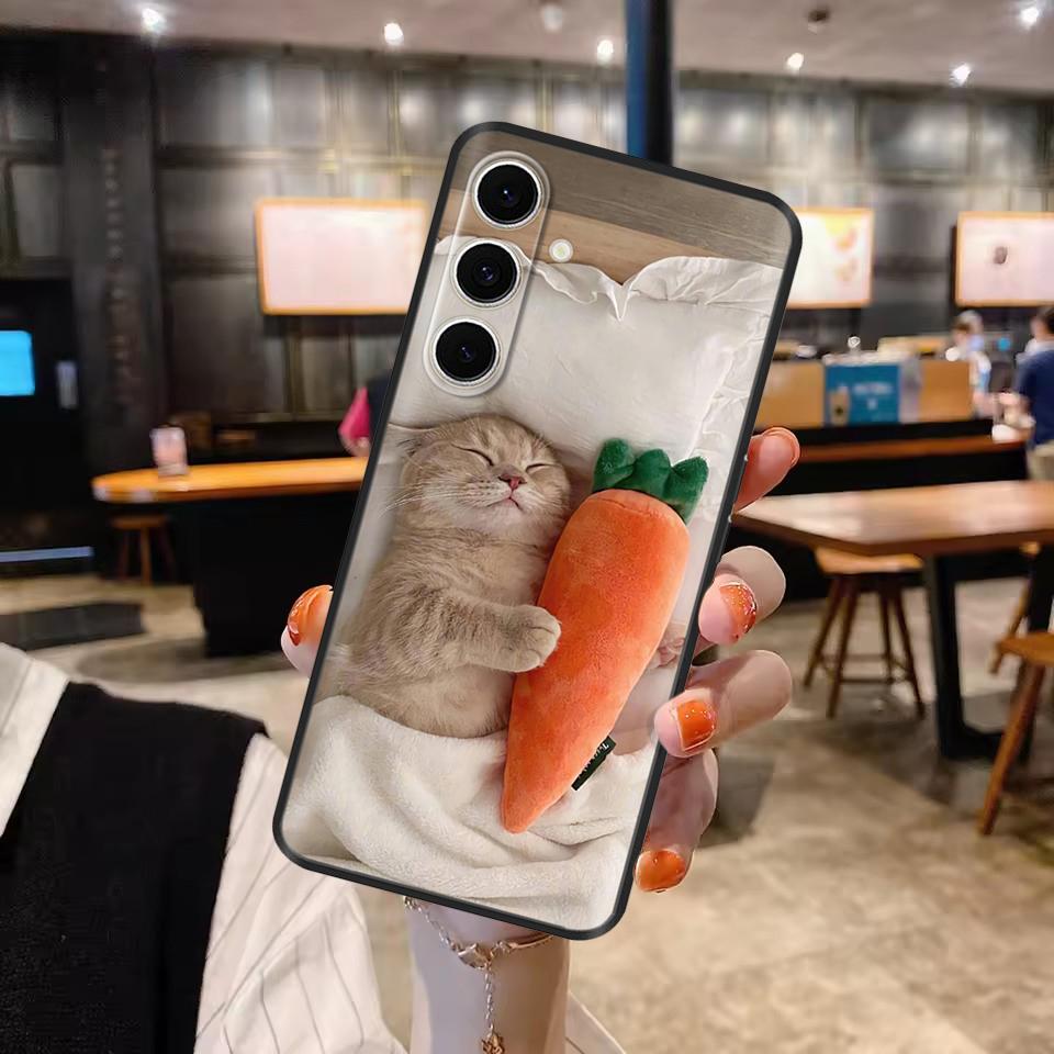 For Samsung Galaxy A14 Case Cartoon Full Protection Bumper Soft Liquid Silicone Phone Back Cover For Samsung A14 GalaxyA14 A 14