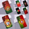 Portugal Flag Phone Case For Samsung Galaxy S25 Ultra S9 S10 S20 S22 S21 FE S23 Plus S24 Ultra Cover Coque