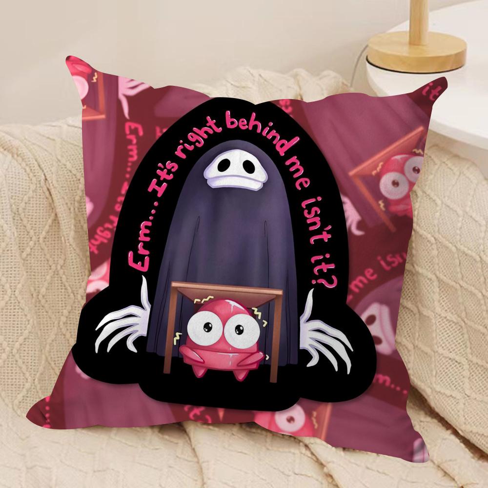 Horrible Games RREPOS Cushion Cover Short Plush Doublesided Print Square Throw Pillow Covers Sofa Home Cushion Decor