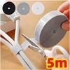 5 m Kabelbestellung, wiederverwendbarer Kabel-Organizer, Schreibtisch-Drahtwickler, Kabelbinder-Organizer, Datenleitungsschutz, Aufbewahrungs-Gadget