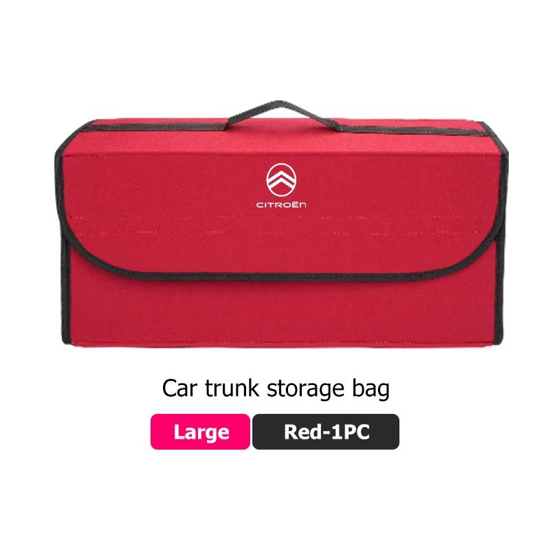 APS2   Car Storage Bag Folding Felt Organizer Box Trunk Tool Case For Citroen C4 C3 C5 C1 C2 C6 VTS C4L DS3 DS4 DS5 Grand Berlingo