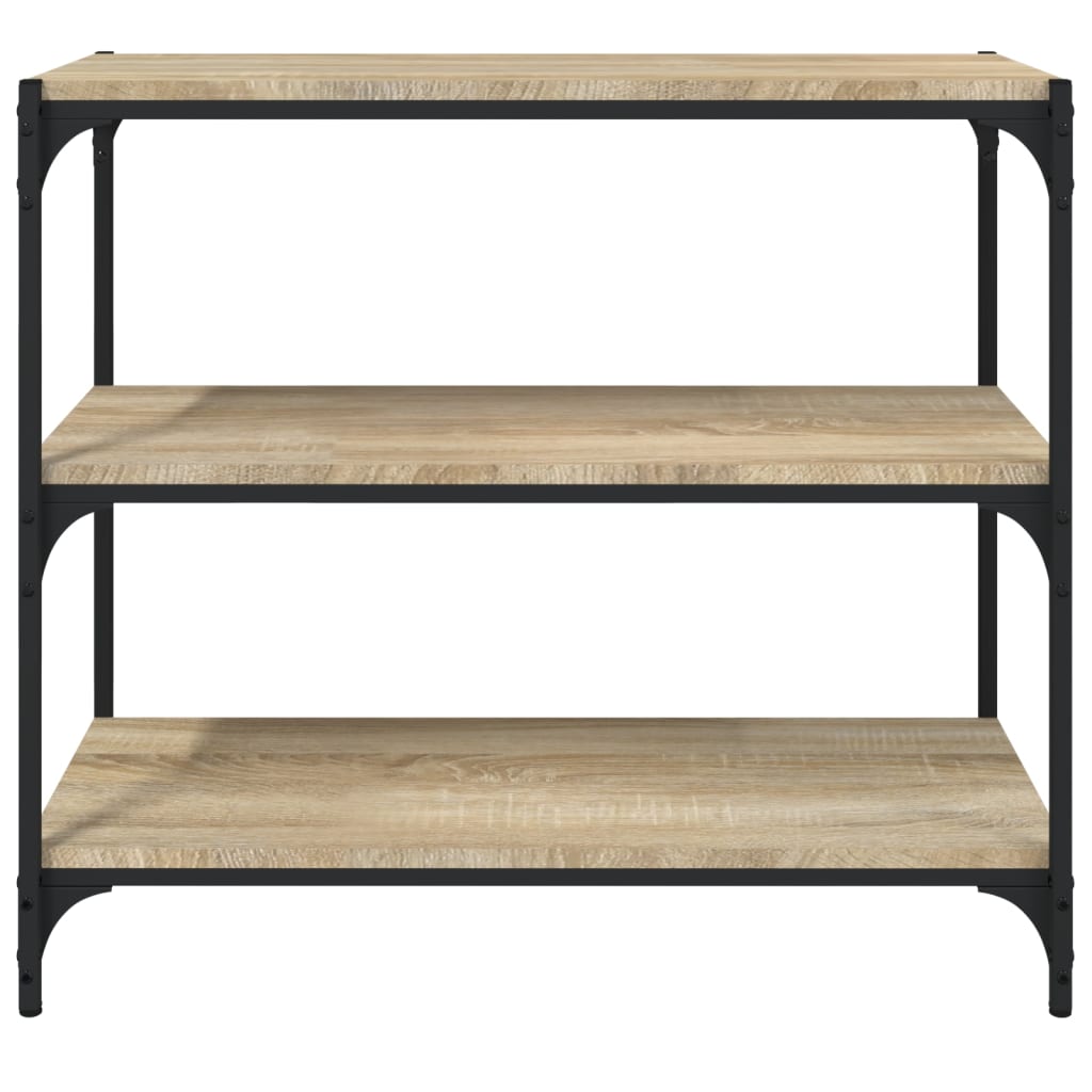 Vidaxl Bookshelf, Sonoma Oak, 80X33X70.5 Cm