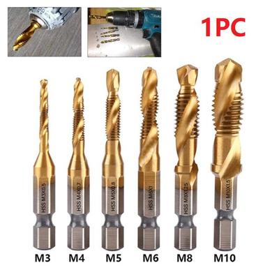 Professional Grade Tap Drill Bit Set for Industrial and DIY Applications