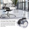 Office Chair Wheels 50kg Load-capacity Simple Installation Universal Furniture Caster Chair Mute