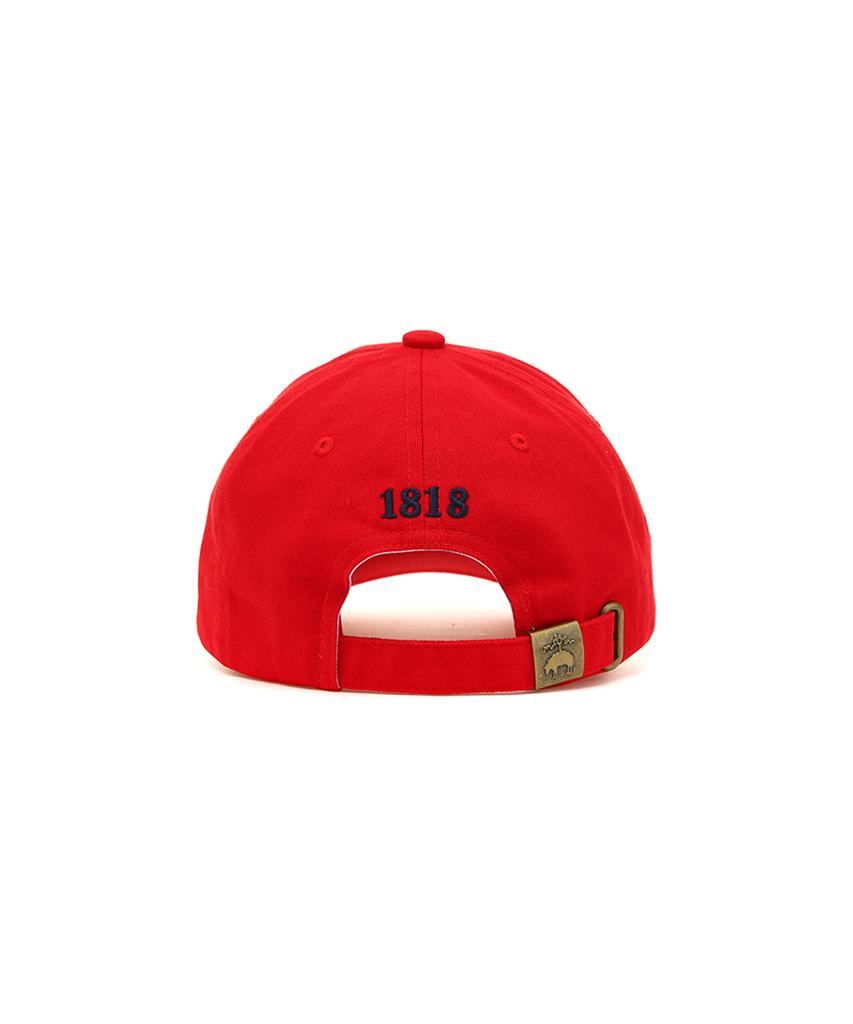 BROOKS BROTHERS [Unisex] Cotton Logo Baseball Cap (Red) (Bbacmm7319Des)
