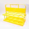 8 Cup Drink Carrier with Handle Folding Beer Holder Stable 8Slot Bottle Rack for Picnic, Camping,
