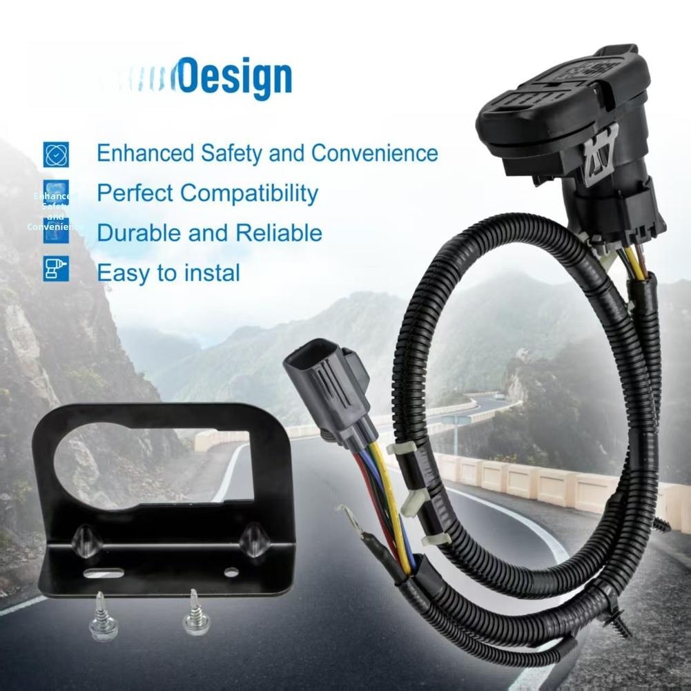 CK4T-13B576-KE Wiring Connector Harness for Trailer Tow Rear Bumper On For Ford 2015 Through 2019 150 250 350 HD