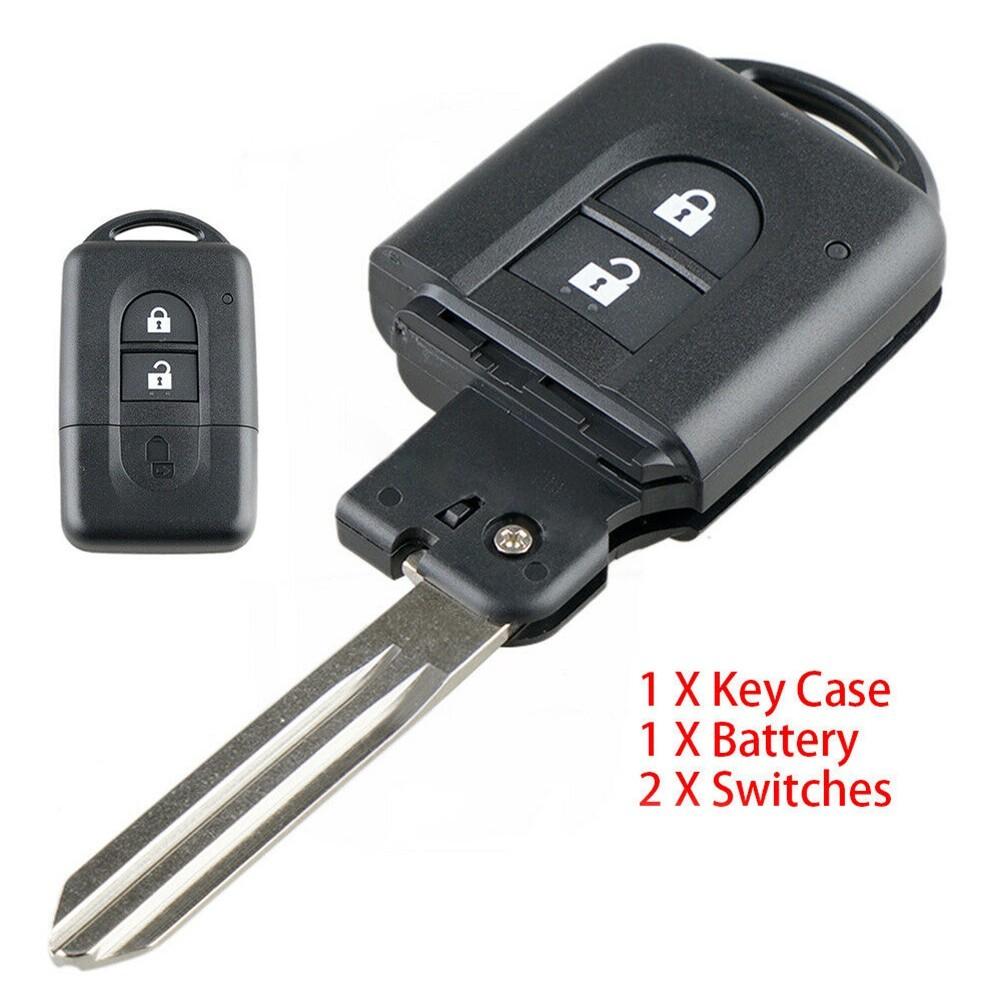 Smart-Remote Key Fob Case For Nissan Qashqai X-trail Micra Note Pathfinder-Juke