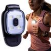 Lightweight LED Running Lights Rechargeable Clip-on Flashlight  Outdoor Hiking