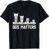 Retro Photography Camera Lens Size Matters Photographer T-Shirt