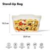 OXO Silicone Stand Bag M Food Storage Reusable Microwave Dishwasher Safe 23 X 14cm Lagoon