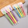 Silicone Cream Butter Cooking Spatula Heat Resistant Utensils Scrape Decorator Translucent Kitchen Baking Tools
