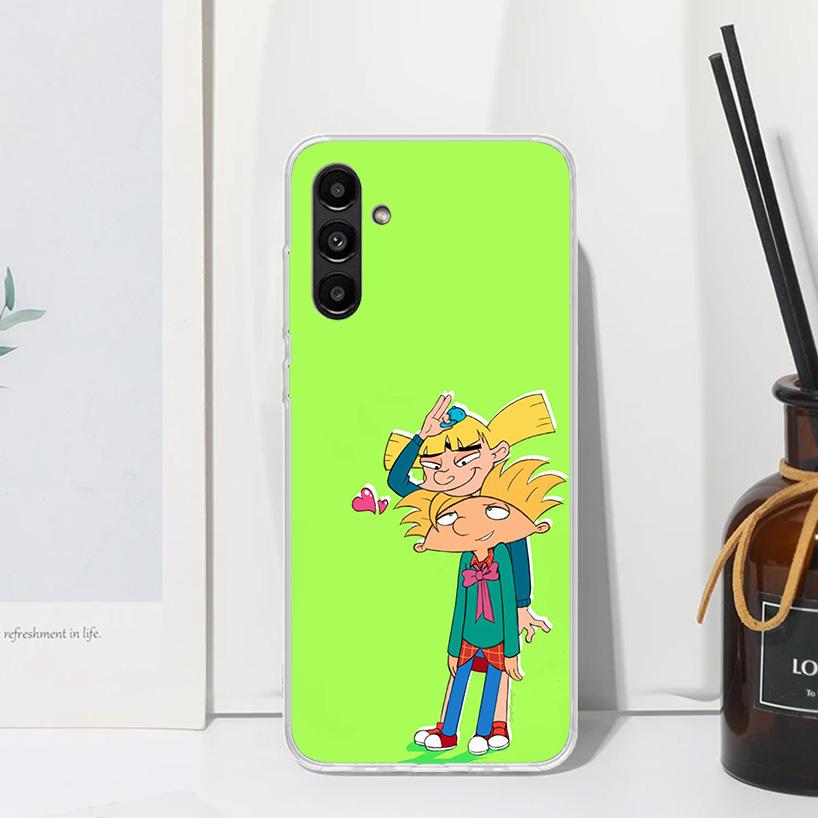 Cartoon Hey Arnold Fondos Phone Case For Samsung Galaxy A17 A37 A57 A16 A26 A36 A56 A15 A25 A35 A55 A14 A24 A34 A54 A13 A23 A33