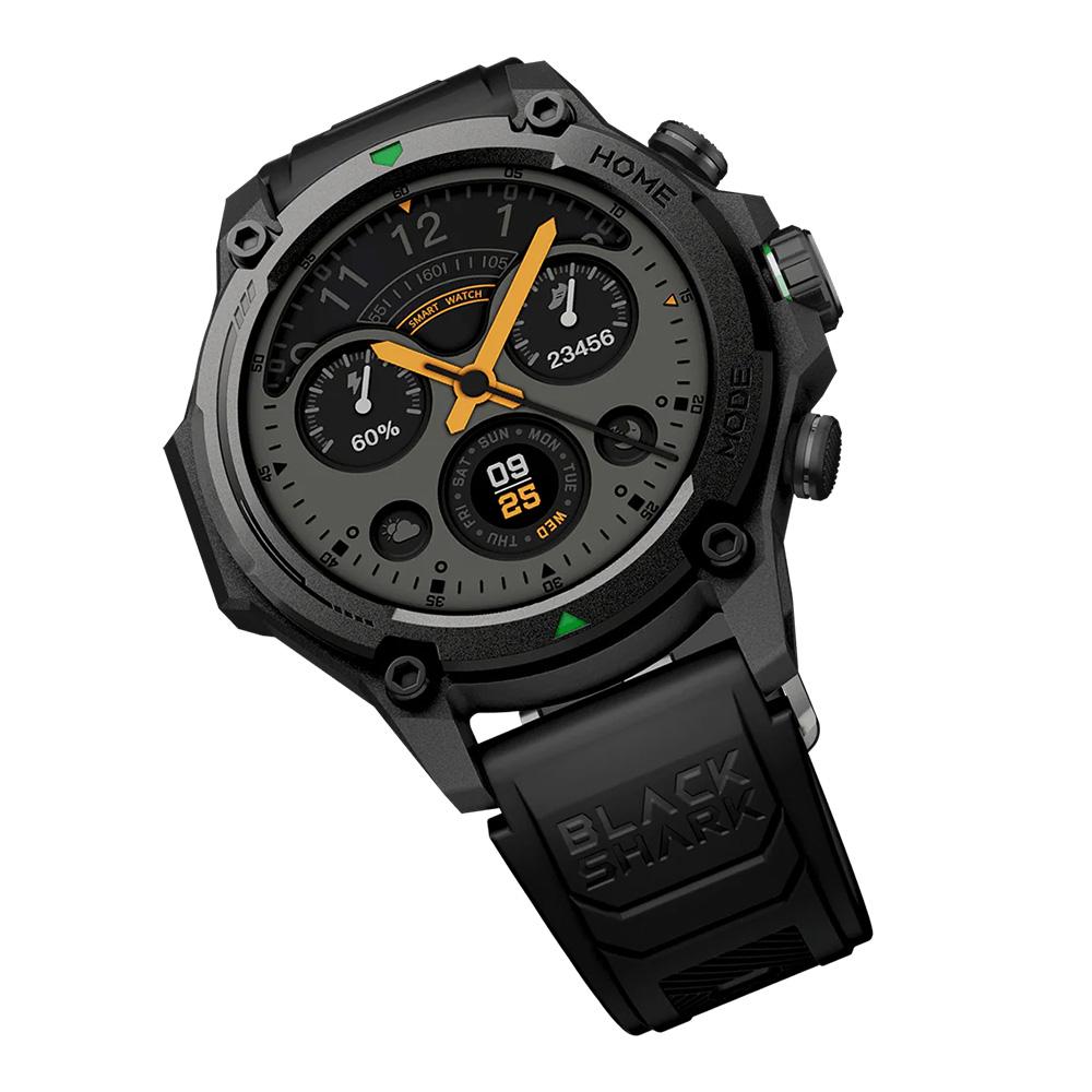 Smart Sports Watch Black Shark GS3 New 1.43-inch Touchscreen Health Monitoring With GPS System Support: Android iOS HarmonyOS 400 mWh