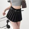 A-Linie Plissee Miniröcke Damen Streetwear Y2K Schwarz Rock mit hoher Taille Harajuku All-Match Preppy Styles Casual